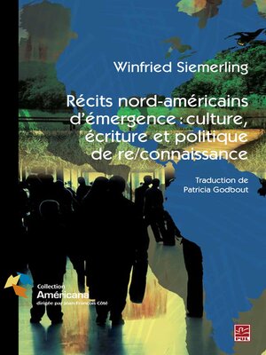 cover image of Récits nord-américains d'émergence